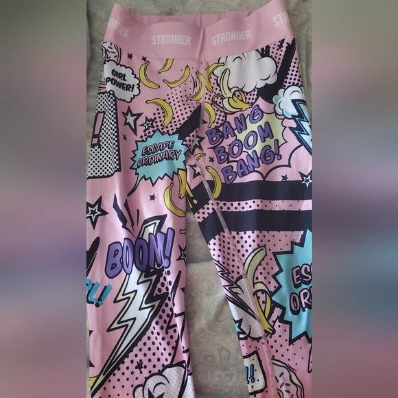 Leggings pink in excellent condition - Picture 3 of 5